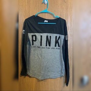PINK Long Sleeve Tee